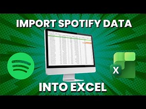 Import your Spotify data into Excel ready for analysis! .json to .xlsx