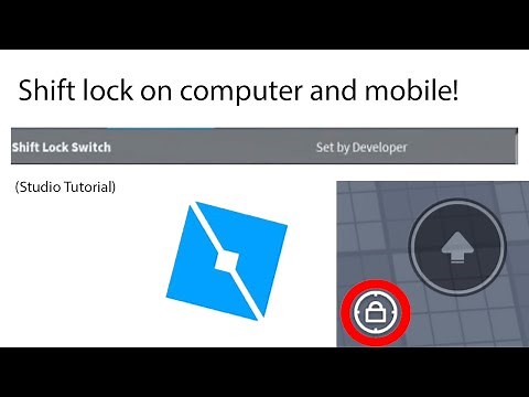 Shift Lock Roblox Tutorial | Roblox Studio