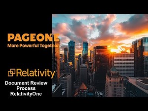 Document Review Process RelativityOne