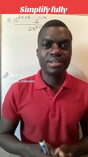 How to simplify the exponential expression#SAMA28 #mathstudent