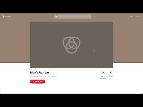 Subsplash Events Overview Demo