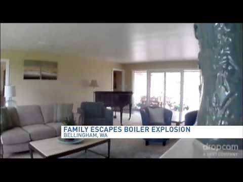 Boiler explosion at home