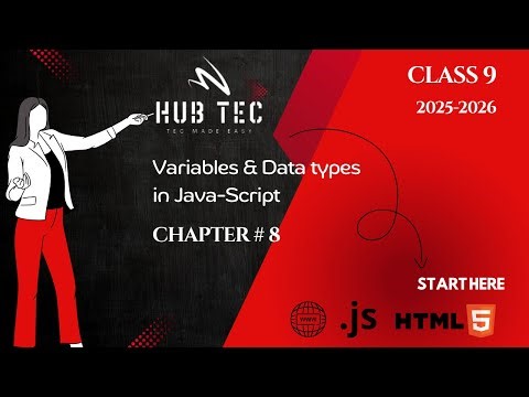 🔑 JavaScript Variables & Data Types Explained | Beginner Friendly Tutorial