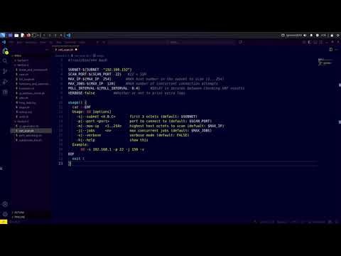 Build a FASTER Nmap Alternative! Pure BASH Port Scanner with Concurrency