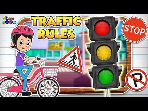 Traffic Signs and Rules For Kids | Road Safety For Children | Kids Vocabulary | Puntoon Classroom