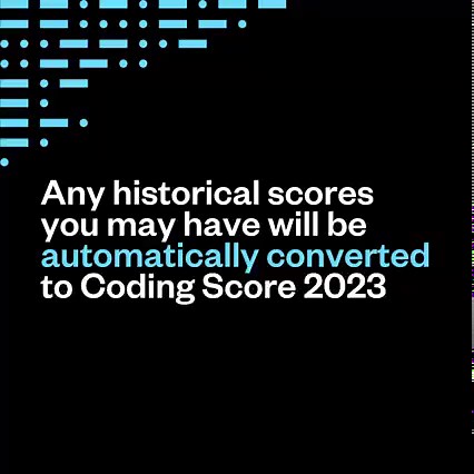 In case you missed it–our coding score has changed. Candidates will now earn a score ranging from 200 to 600, calculated by our new, recalibrated scoring mechanism 💫 Don’t worry! Historical coding scores will automatically be converted to the new model. Wondering how Coding Score 2023 is calculated? 👉 https://bit.ly/3MRnCph | CodeSignal