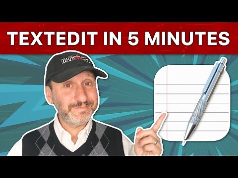 Learn How To Use TextEdit In 5 Minutes