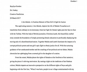 MLA Format 8th Edition