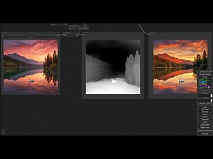ComfyUI SDXL ControlNet Depthmap zoe depth map
