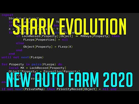 SHARK EVOLUTION | HACK/SCRIPT | NEW AUTO FARM SEPTEMBER 2020