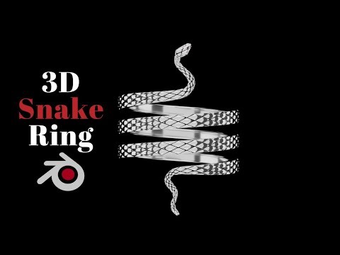 Snake Ring Modeling Tutorial for Beginners in Blender