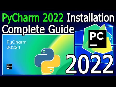 How to Install PyCharm IDE 2022.1 on Windows 10/11 [ 2022 Update ] | PyCharm for Python Developers