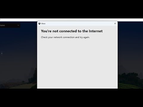 Fix Minecraft Launcher Error You're Not Connected To The Internet On PC