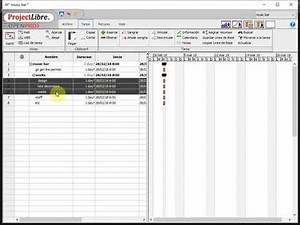 How to do a WBS (Work Breakdown Structure) with ProjectLibre