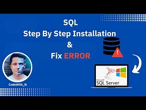 SQL Server Proper Installation and Fix the Error