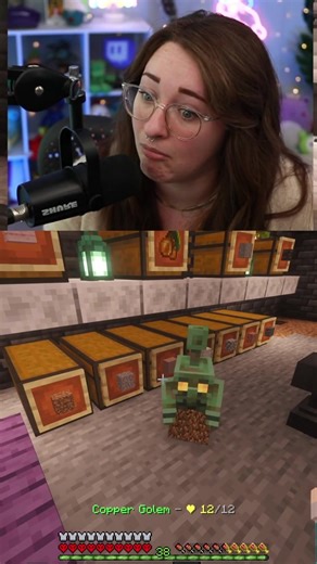 bad at your job? ✅ cute? ✅ hired anyway! #minecraft #minecraftclips #minecraftmemes #moddedminecraft