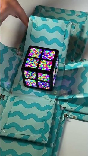 🤯 From Box to WOW Cube! — Drop a 😍 if you love crazy DIY transformations! #wowcube