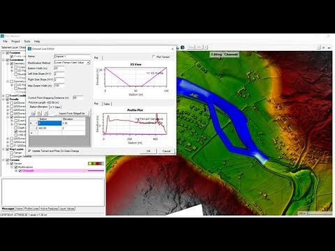 HecRas 2D flow modeling for beginners