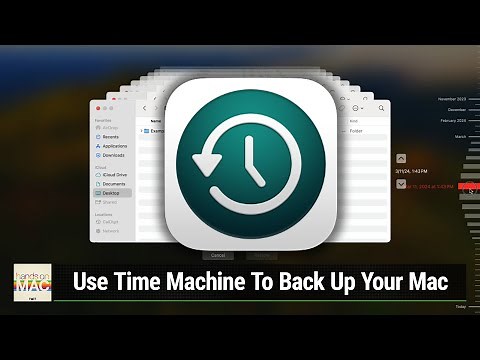 Use Time Machine To Back Up Your Mac - Automatic macOS Backups