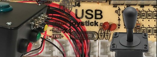 Zero delay USB Joystick Encoder.