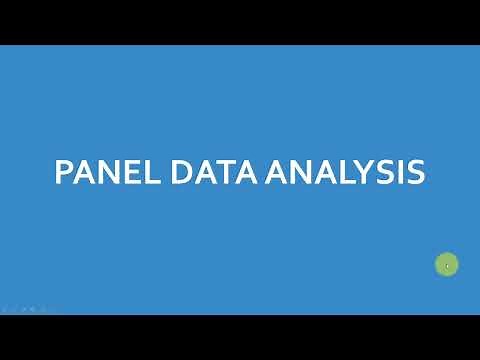 Panel Data Analysis Part 1 | Pooled OLS, Fixed Effect, Random Effect