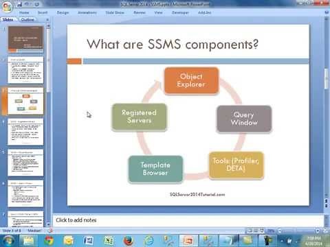 SQL Server 2014 tutorial for beginners - SQL Server Management Studio