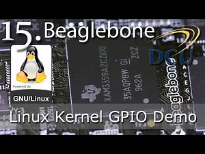 BeagleBone: GPIO Linux Loadable Kernel Module (LKM) Development Demonstration