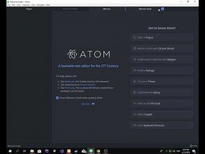 How to set up XAMPP and Atom!! Linking js and html files
