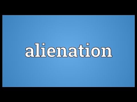 Alienation Meaning