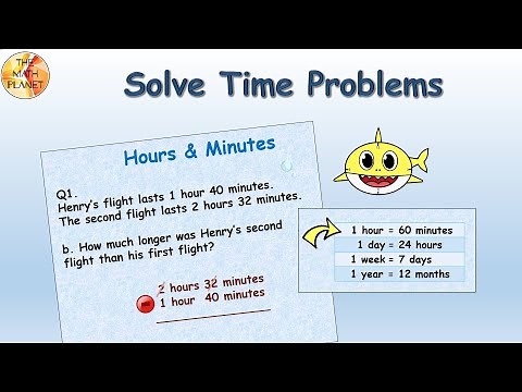 Solve Time Problems | Add and Subtract Time | Word Problems| Grade 4