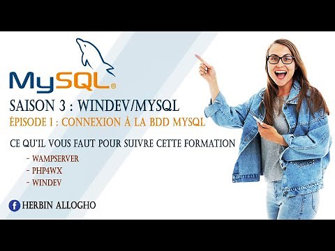 📽 WinDev MySQL (ep1) - Connexion à une BDD MySQL, génération du script SQL
