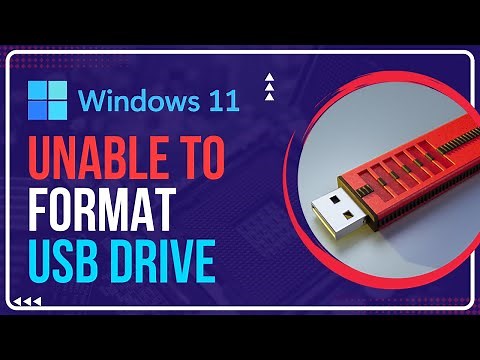 FIX: Unable To Format USB Drive In Windows 11 | Windows Was Unable To Complete The Format [SOLVED]