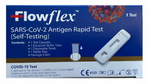 FDA Recalls 200,000 Unauthorized Flowflex COVID Rapid Tests