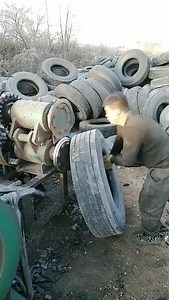 175K views · 332 reactions | Fast tire cutting machine | Friendly machines | Facebook