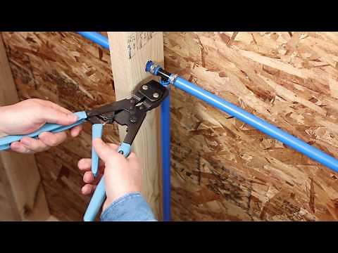 How To Install PEX Plumbing