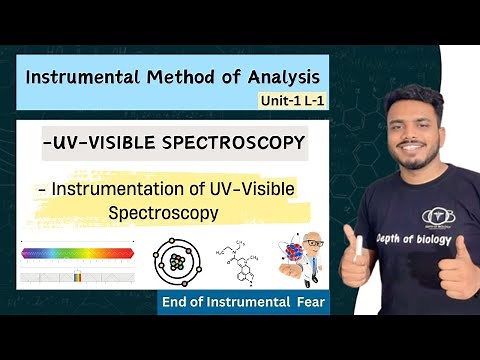 Uv visible spectroscopy | Instrumentation of Uv visible spectroscopy | Instrumental method Analysis
