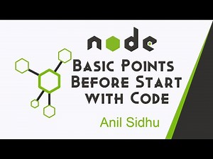 Node JS Tutorial #2 Basic Point Before Start with Code