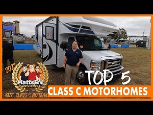 Top 5 Class C Motorhomes for 2021 | Matt's RV Reviews Awards