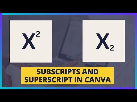 How to Create a Subscripts and Superscript in Canva (FREE & EASY!)