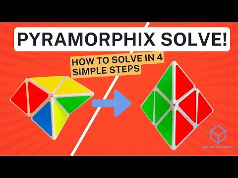 How to solve the #Pyramorphix | For beginners | in 4 simple steps!