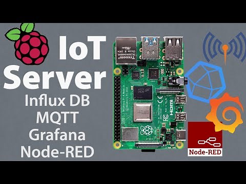 Raspberry Pi IoT Server Tutorial: InfluxDB, MQTT, Grafana, Node-RED & Docker
