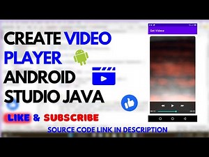 How to Create Video Player in Android Studio (Java) | Video Player App Part 2