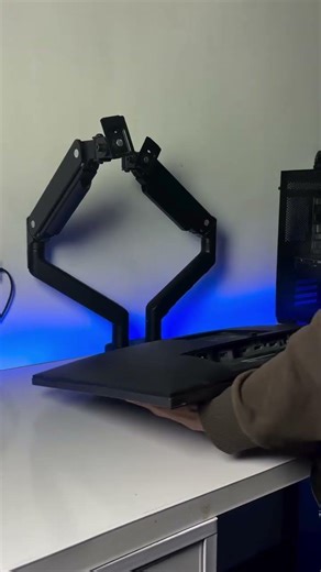 MXG BMA-24 Dual Monitor Arm | Clean Dual-Screen Setup