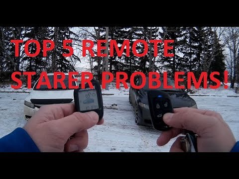 Top 5 Remote Starter Problems