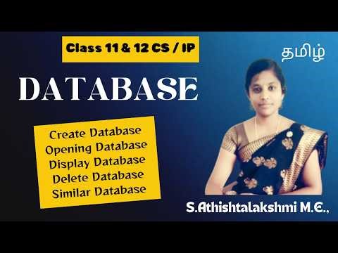 Class 12 MySQL | CREATE, DROP, SHOW, USE Database (Step-by-Step) | Class 12 CS | Class 11 & 12 IP
