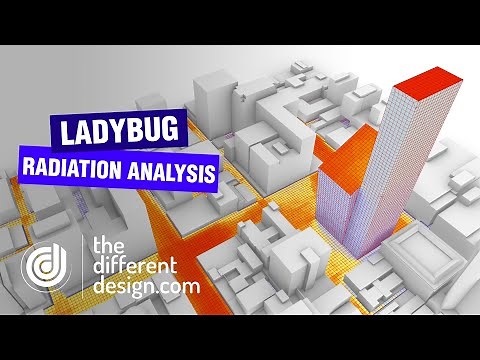 Ladybug Radiation Analysis in Grasshopper