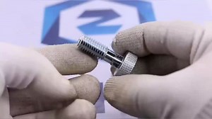 Stainless Spring Plunger M6 Threaded Quick Release Pull Ring Pin Retractable Spring Loaded Plunger Knob with Knurled Handle for Rolling Tool Box, 2 PCS