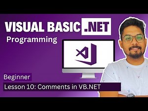 Adding Comments In VB.NET | Visual Basic Tutorial- Comments And Whitespace