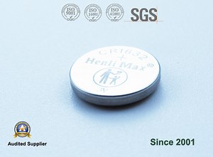 [Hot Item] Henli Max Battery Li/Mno2 Button Battery Cr Series-Cr1632 3.0V Lithium Button Batteries
