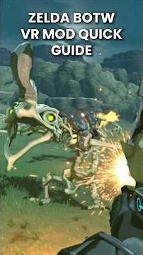 How to Play Zelda Breath of the Wild in VR – BetterVR Mod Tutorial #gaming #zeldavr #cemuvr